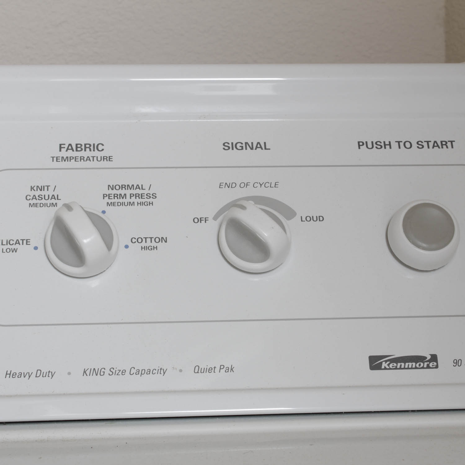 Kenmore 90 Series Heavy Duty King Size Capacity Dryer and Sunbeam Iron